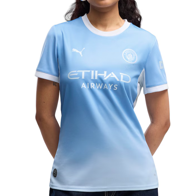 2026-27 Manchester City Home Women Soccer Jersey Shirt
